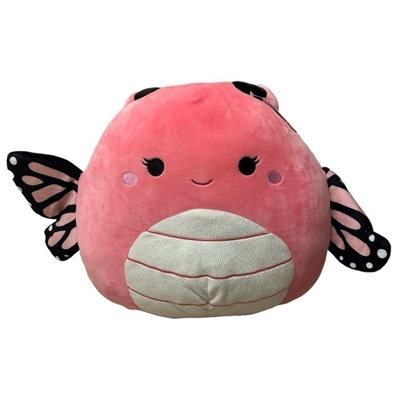 Squishmallow Andreina the 14” Monarch Butterfly New With Tags - Picture 1 of 14
